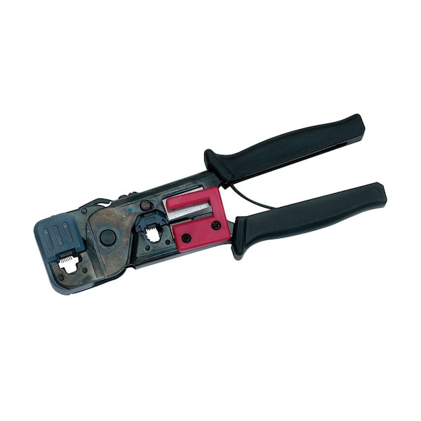 Modular Non-Ratchet Crimp Tool - Rj11/12/45, 6P4C/6P6C/8P8C